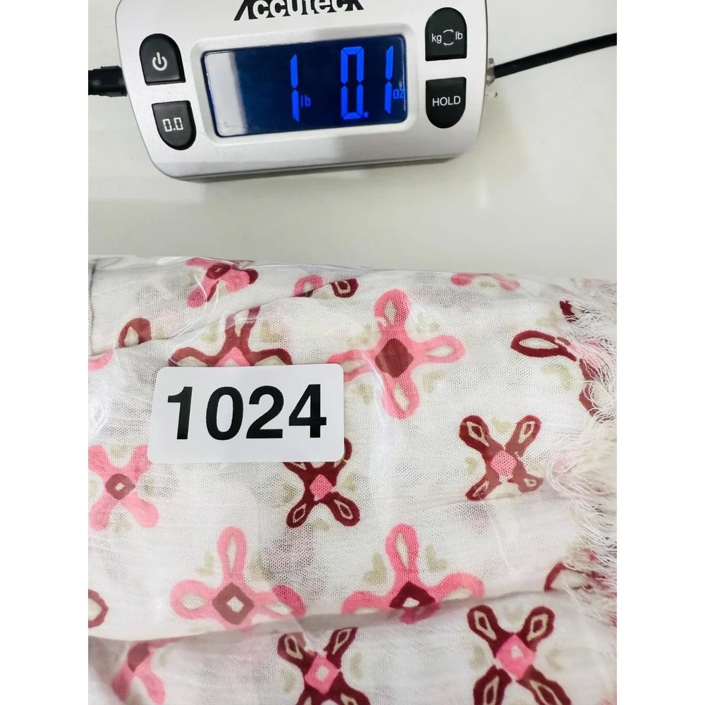 NEW Poupette St Barth Katie Floral Maxi Dress White Crochet Long Ruffled Tiered - Picture 16 of 16